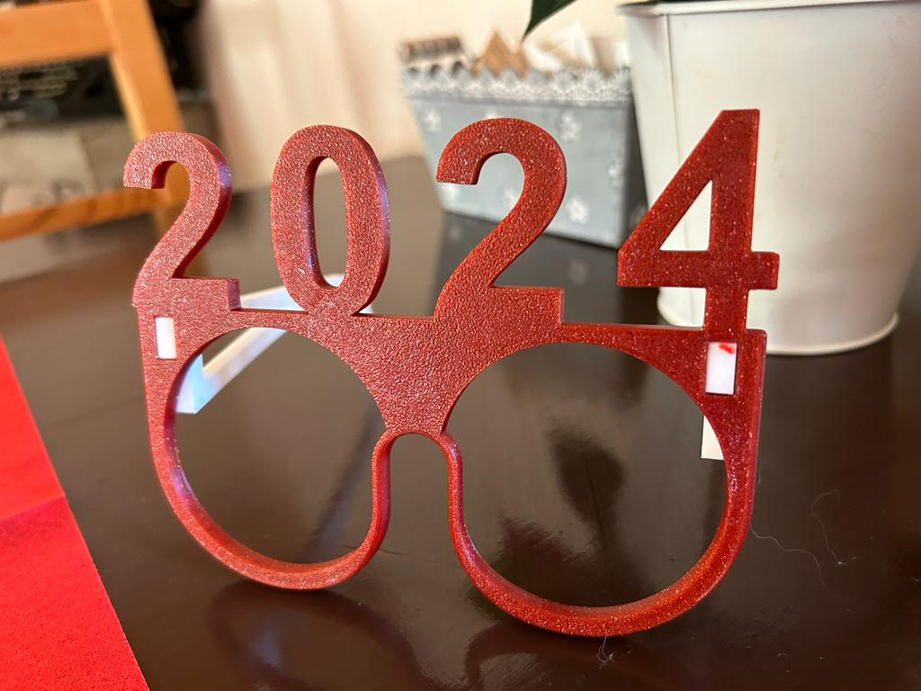 OCCHIALI CAPODANNO 2024