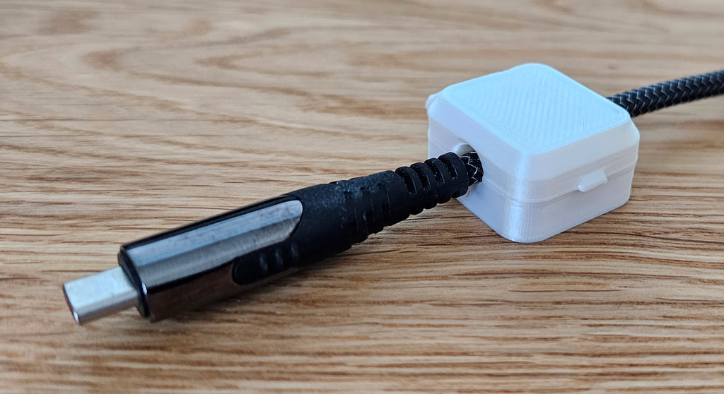 print in place Magnetic cable holder