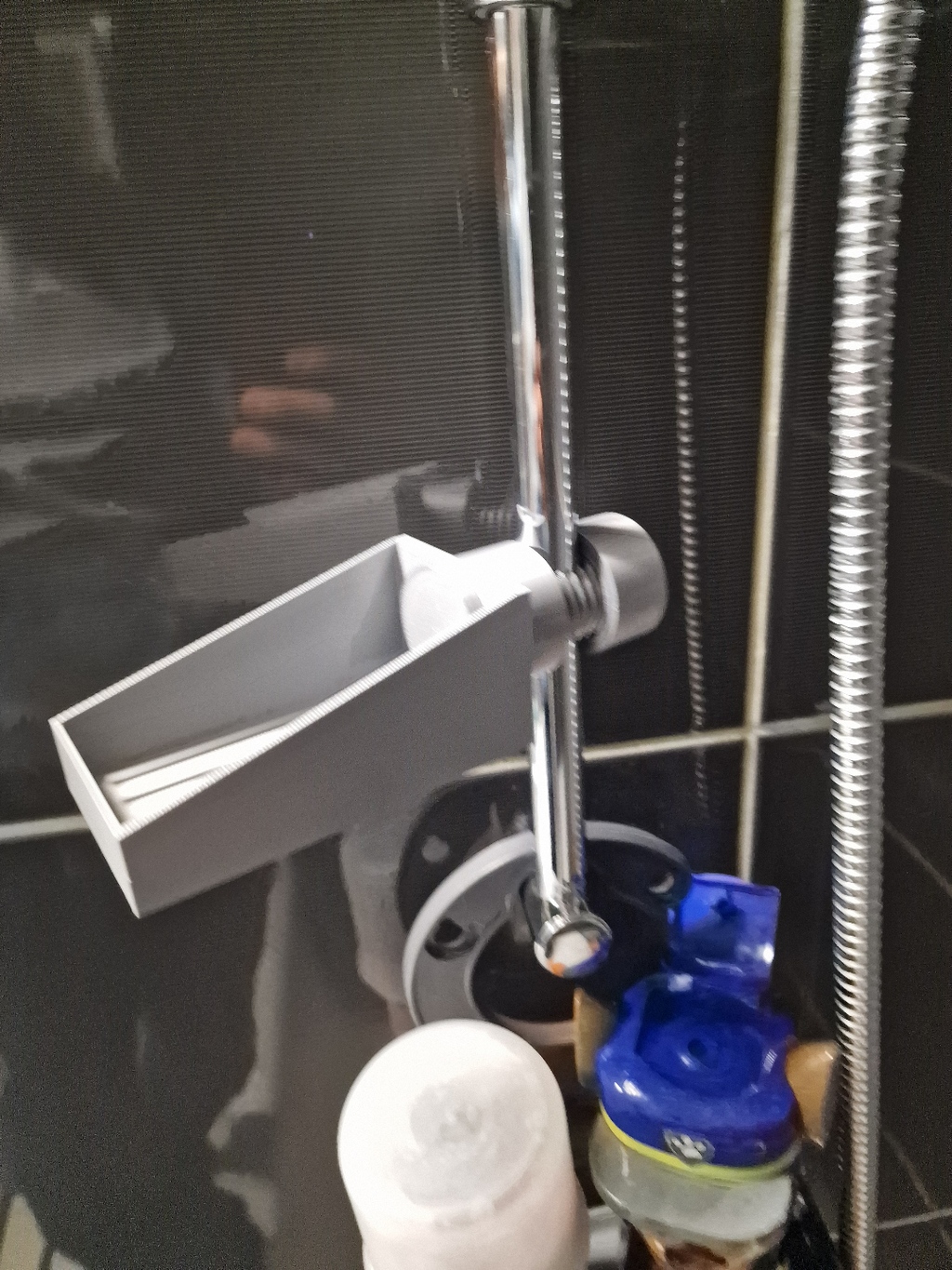 universal shower shelves