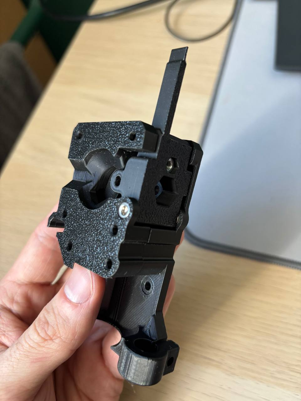 Upgraded extruder for MK3S+ with MMU3