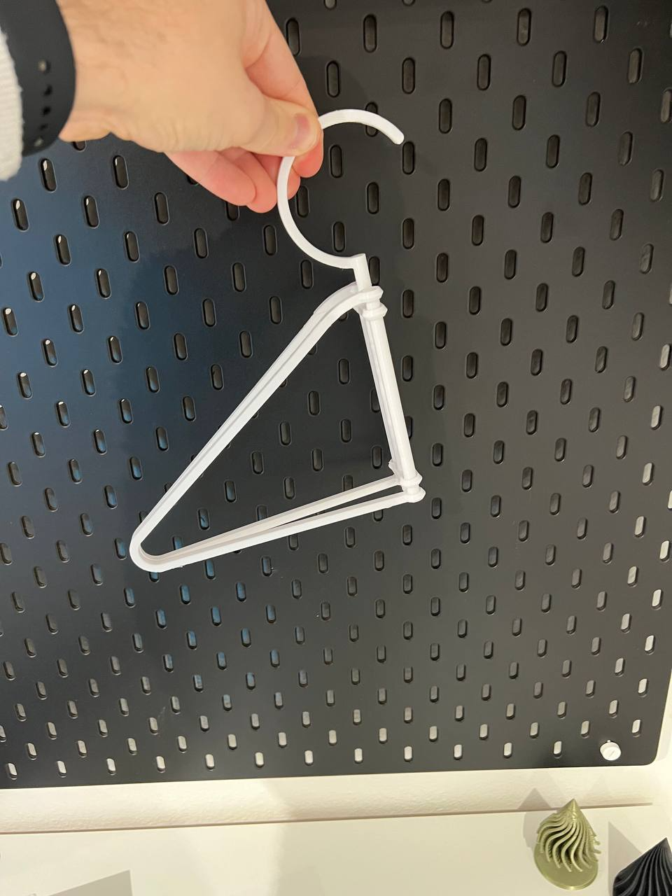 Folding hanger - Space Saver!