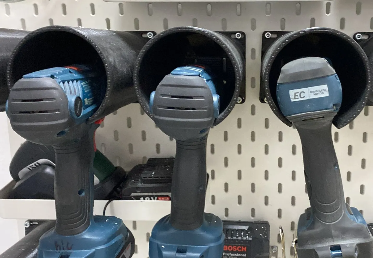 Ikea Skadis Bosch Drill Support