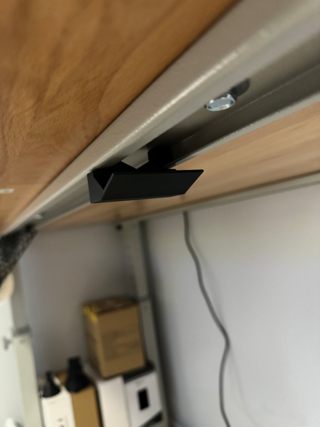 Seville Desk Underside Mounting Hooks