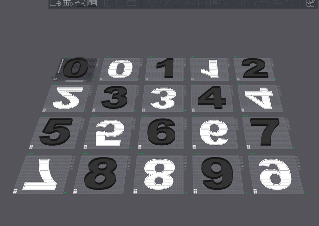 House Number Light Boxes