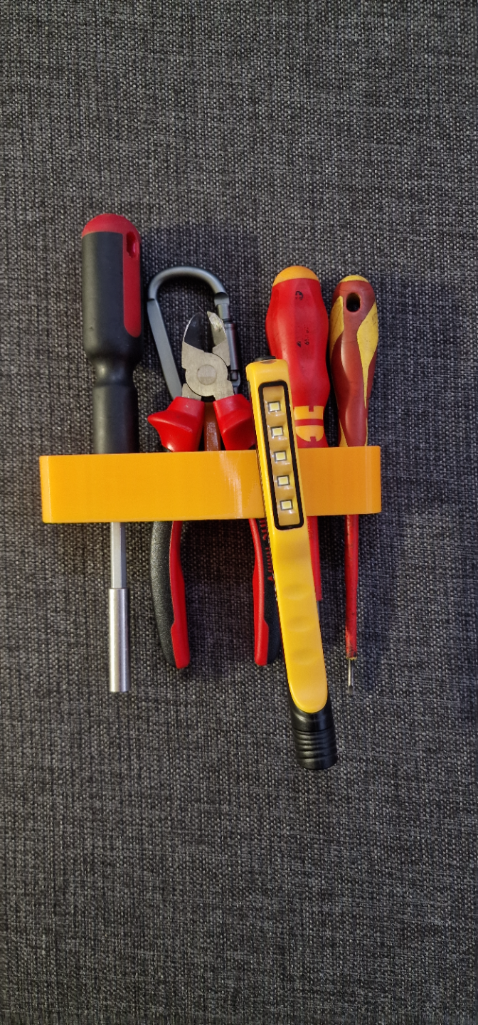 Tool holder/holster for belt buckle