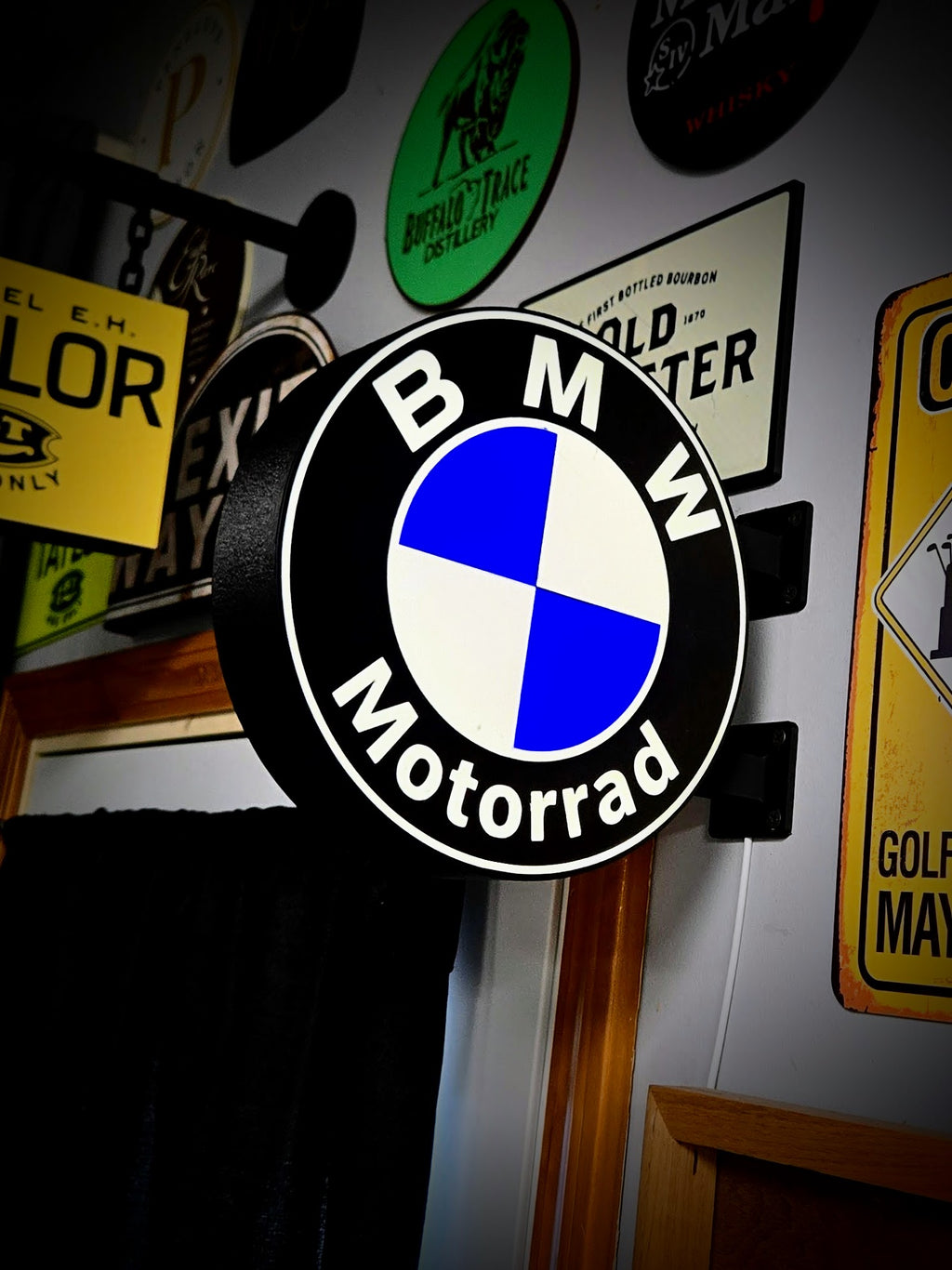 BMW MOTORRAD - 2-Sided Gas Station Lightbox Sign