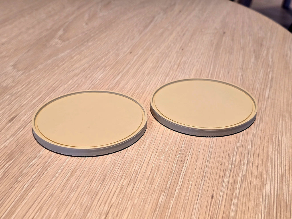 Zen Ring Coaster, Japandi‑style (stackable)