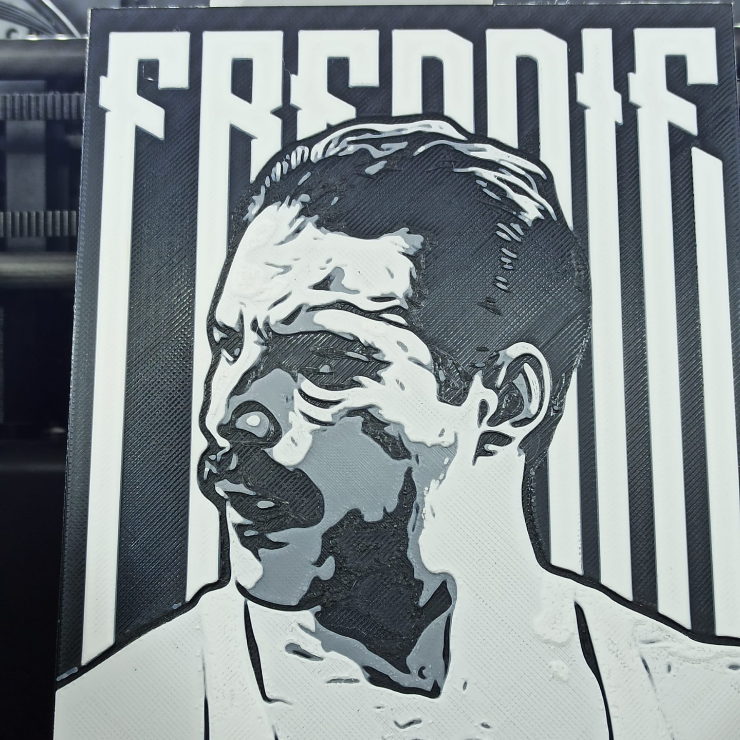 Freddie Mercury - hueforge
