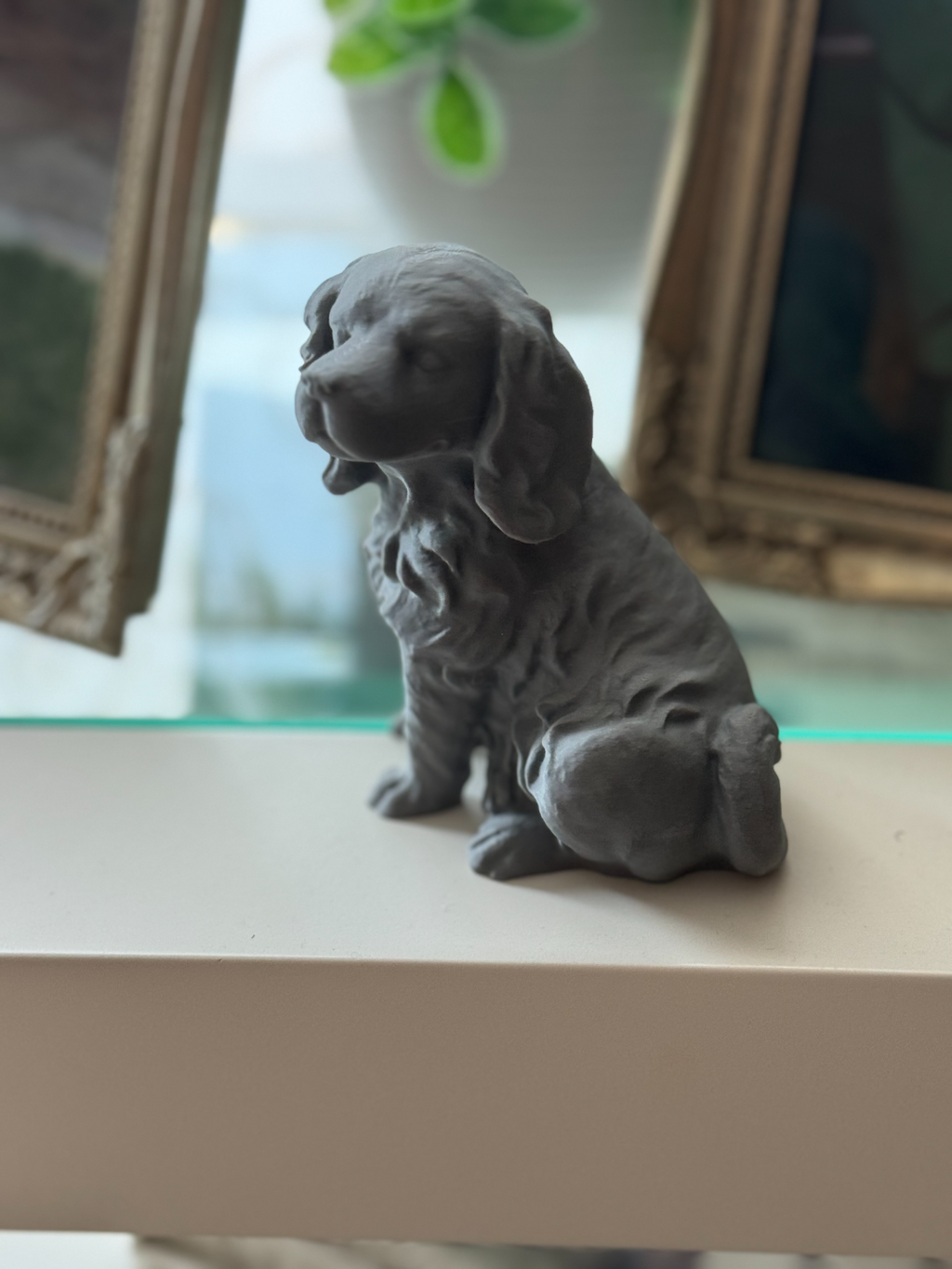 Sitting Dog Figure (Photogrammetry/ Scanned)