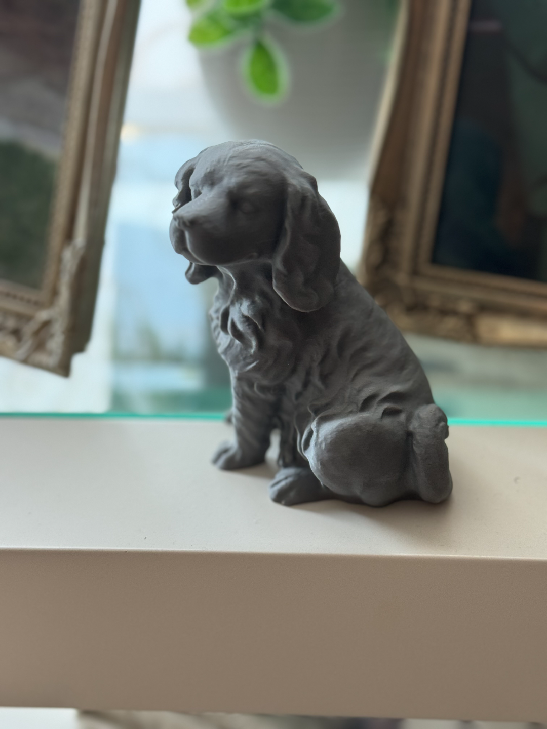 Sitting Dog Figure (Photogrammetry/ Scanned)
