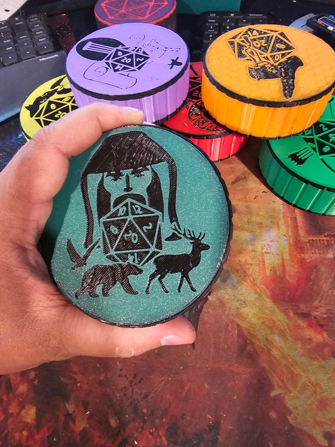 The Druid Symbol Dice Sanctuary