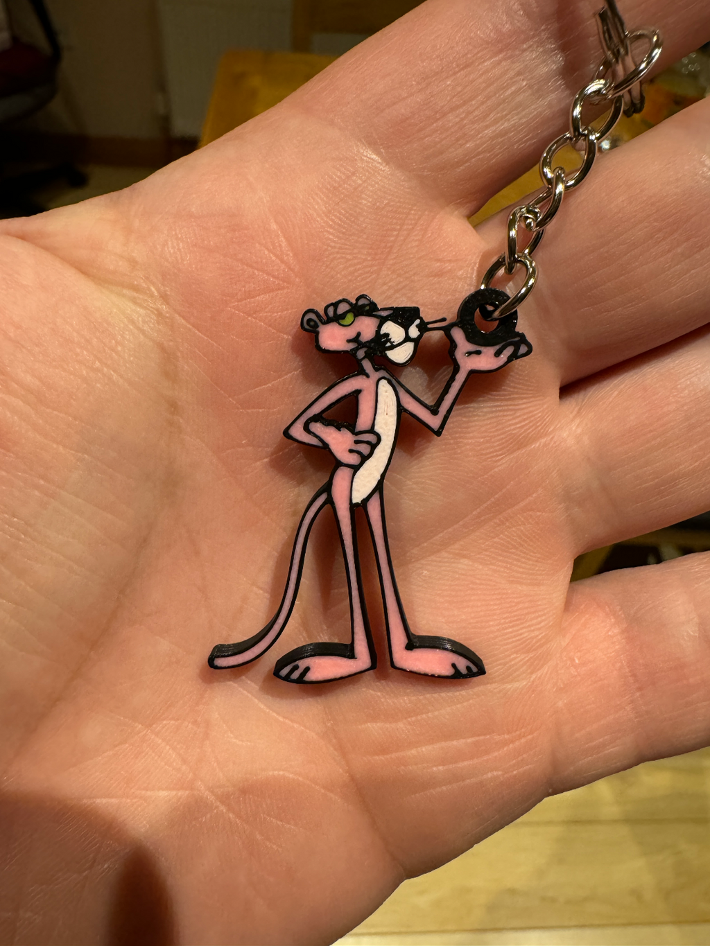 Pink Panther keychain 0.2mm nozzle required