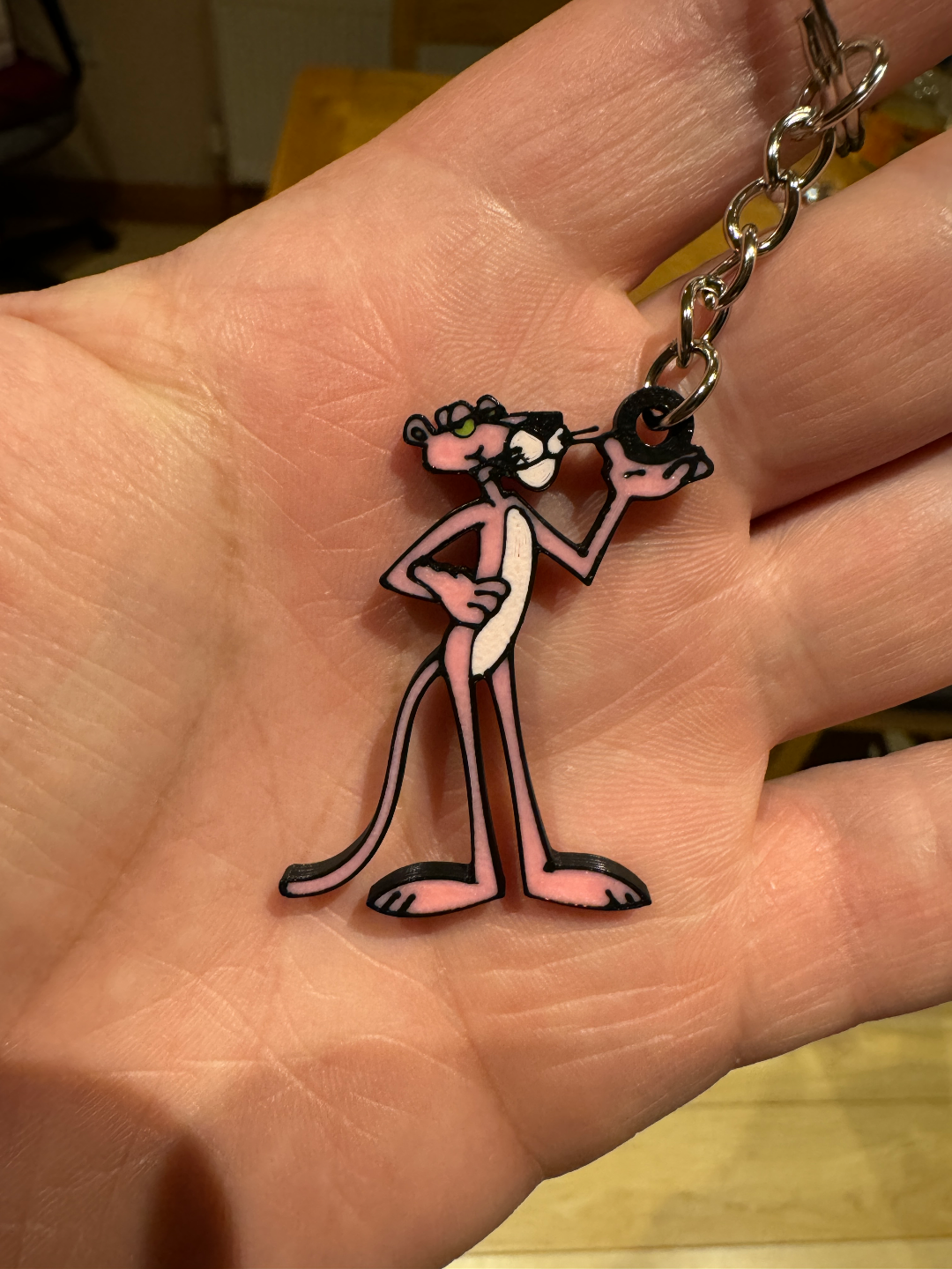 Pink Panther keychain 0.2mm nozzle required