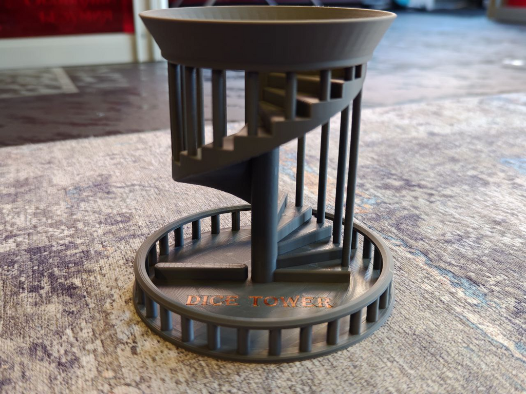 Open dice tower