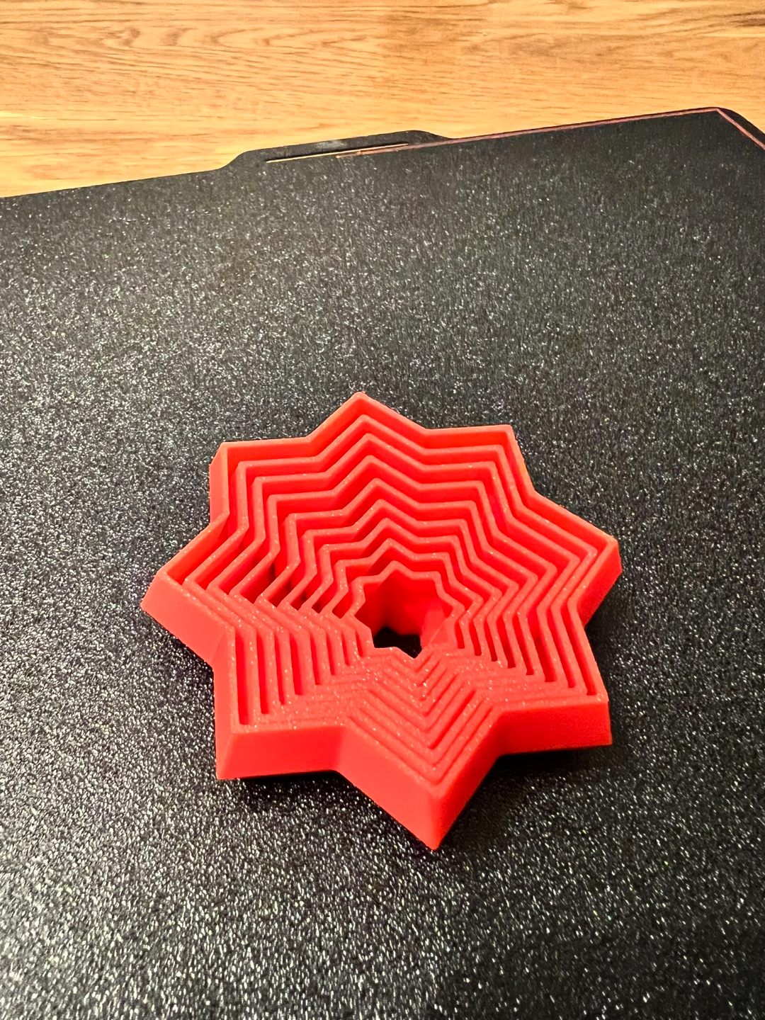 fidget star print in place