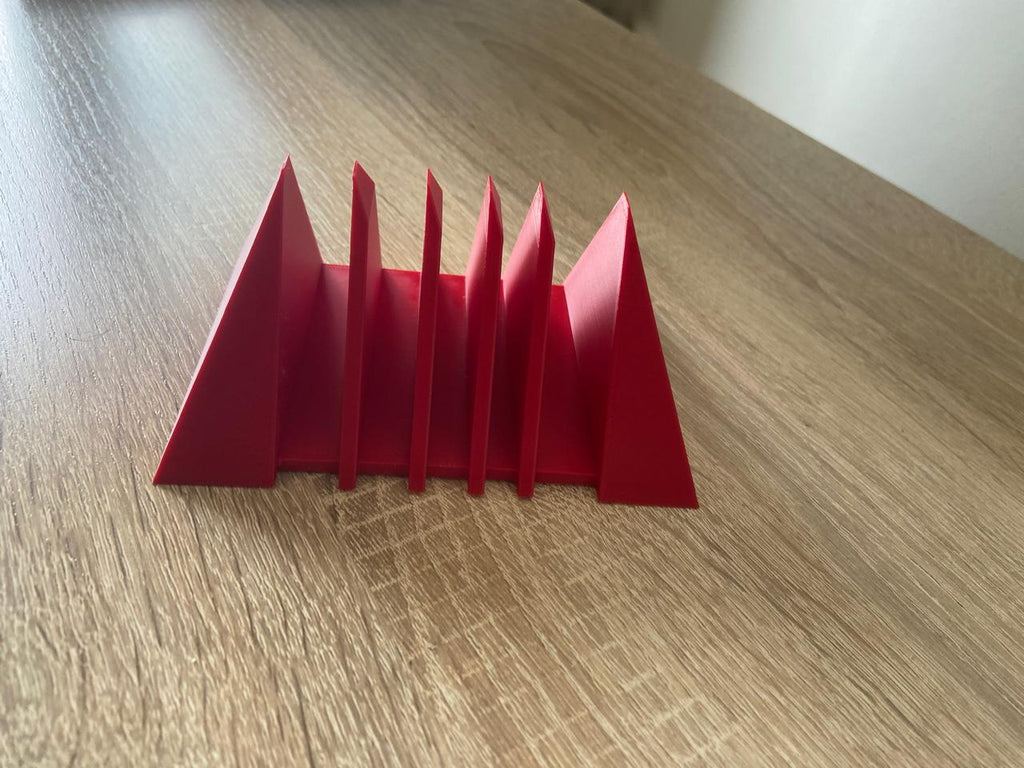 Triangular Vinyl Record Holder