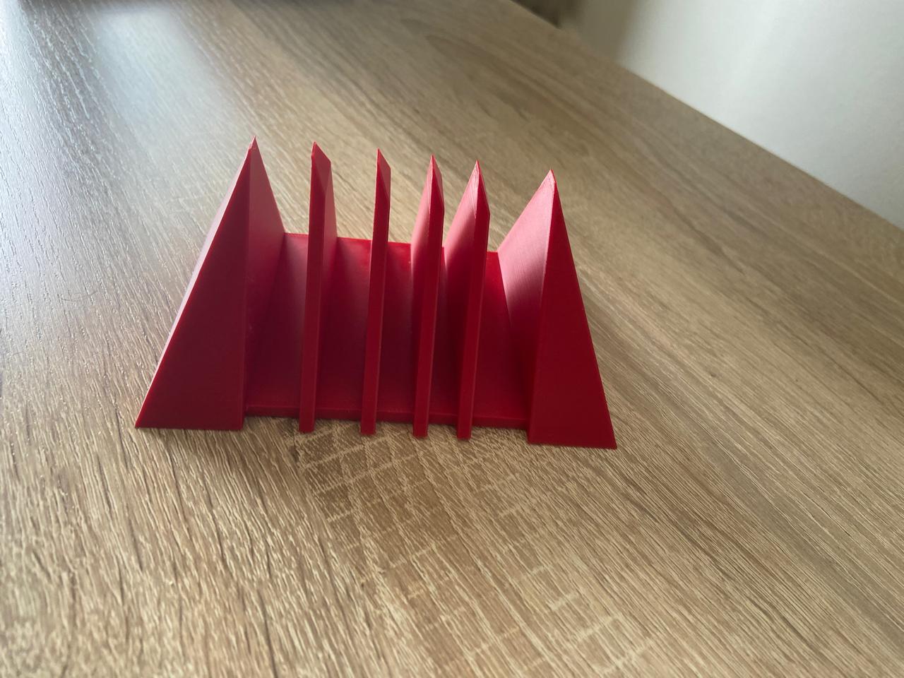 Triangular Vinyl Record Holder