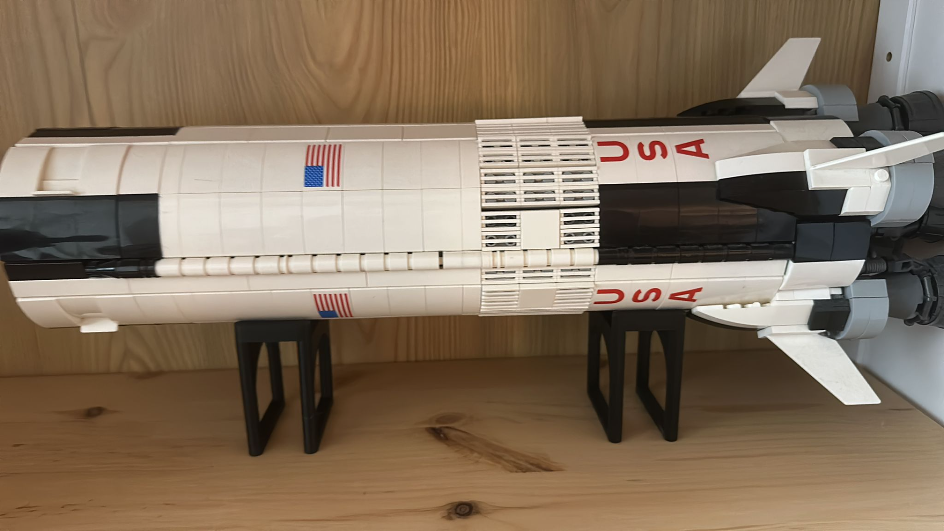 Saturn V Brick Vertical Stand Replacement