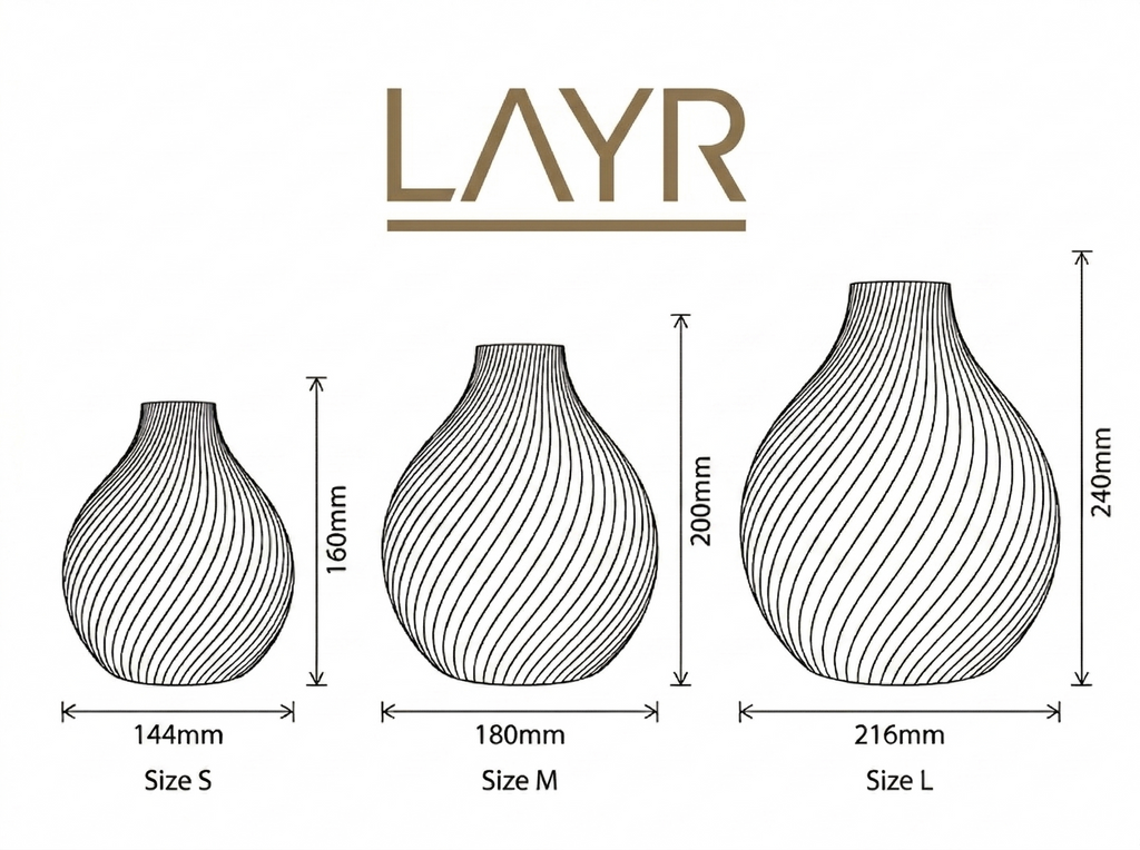 Vase Aurora Twist