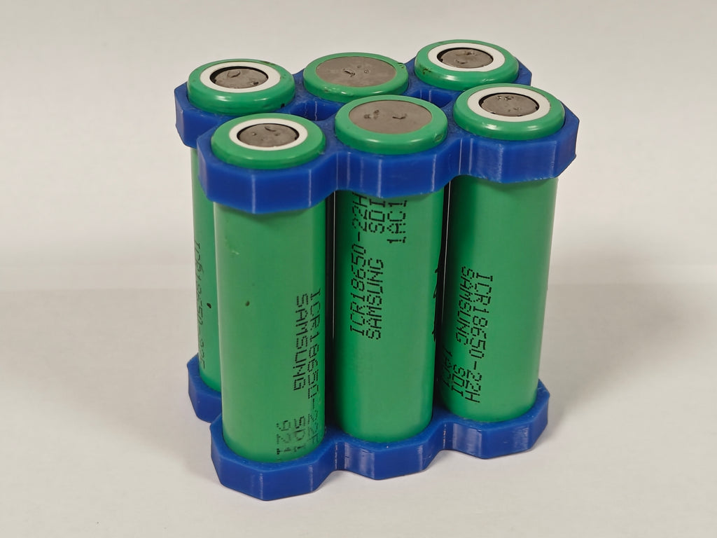 18650 Battery Spacer Grid | Octagonal (6-21 Cells)