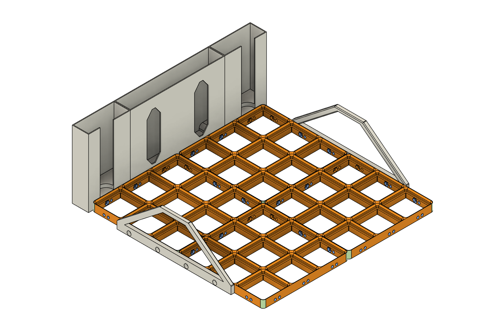 Gridfinity Drawer Organizer for IKEA Eket