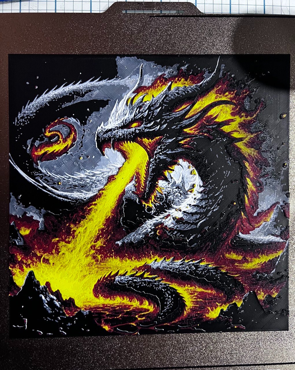 Dragon fire Hueforge