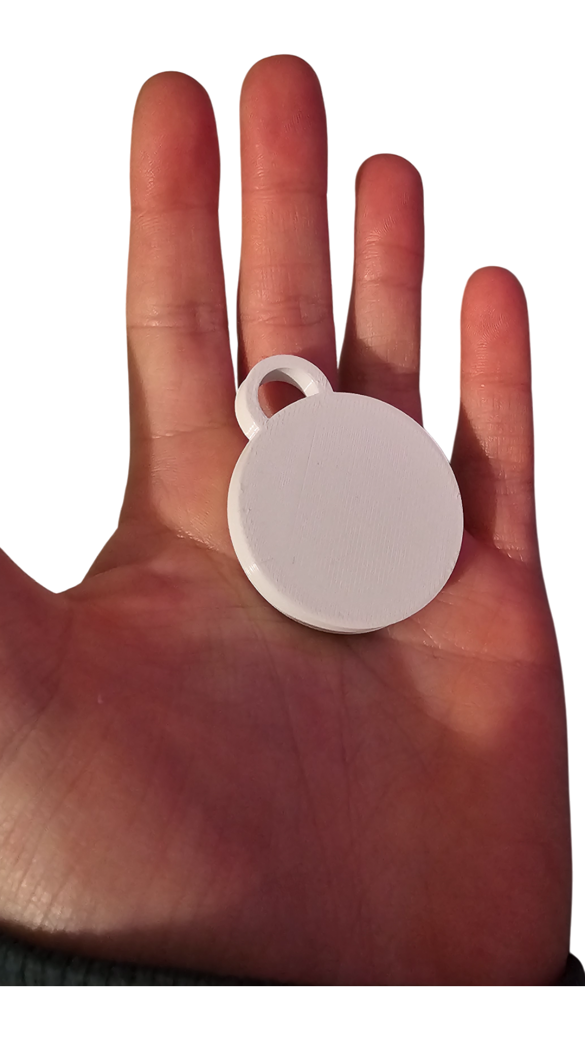 Blank NFC tag keyring for uv printing and stickers