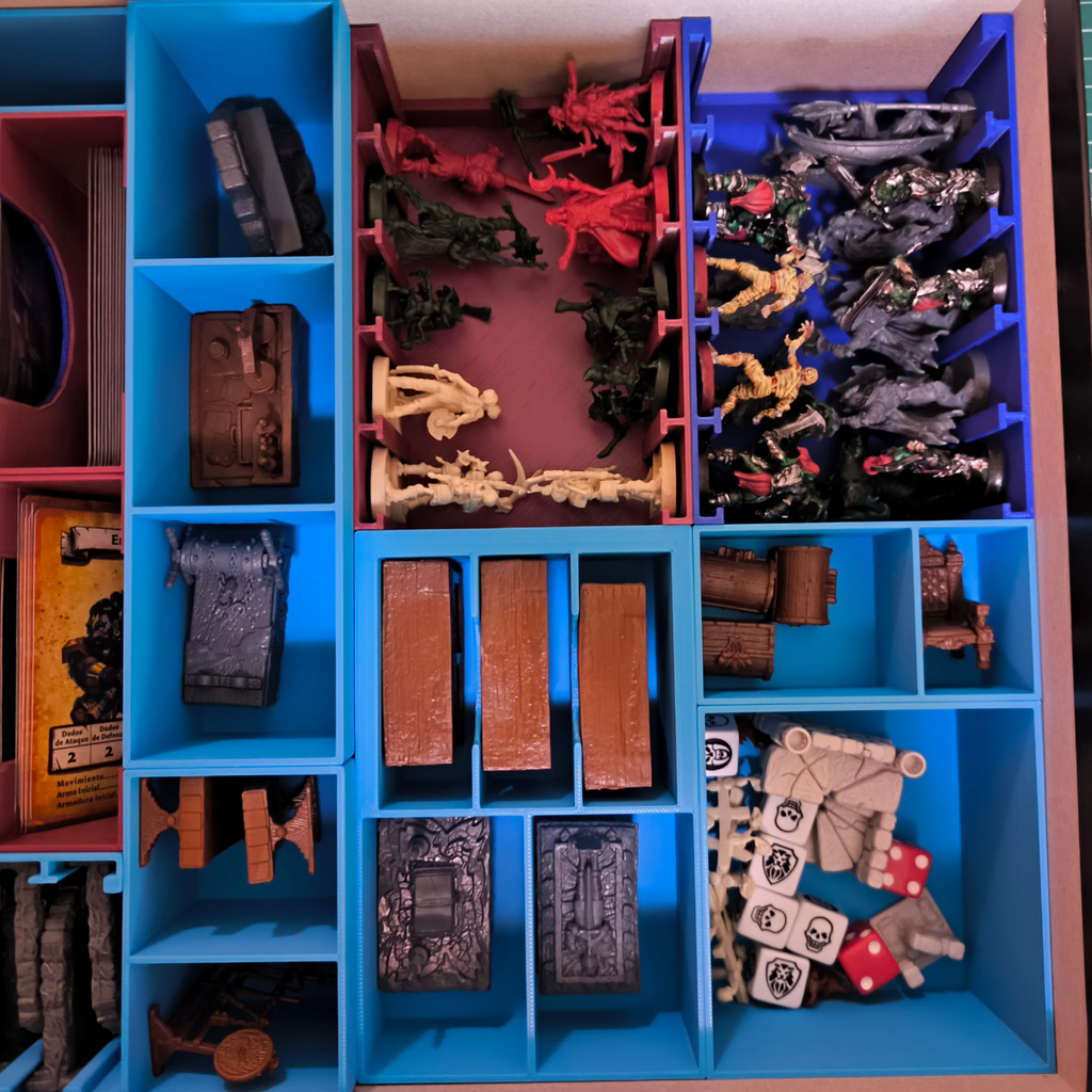 Organizador Heroquest Sistema de juego 2021 EU