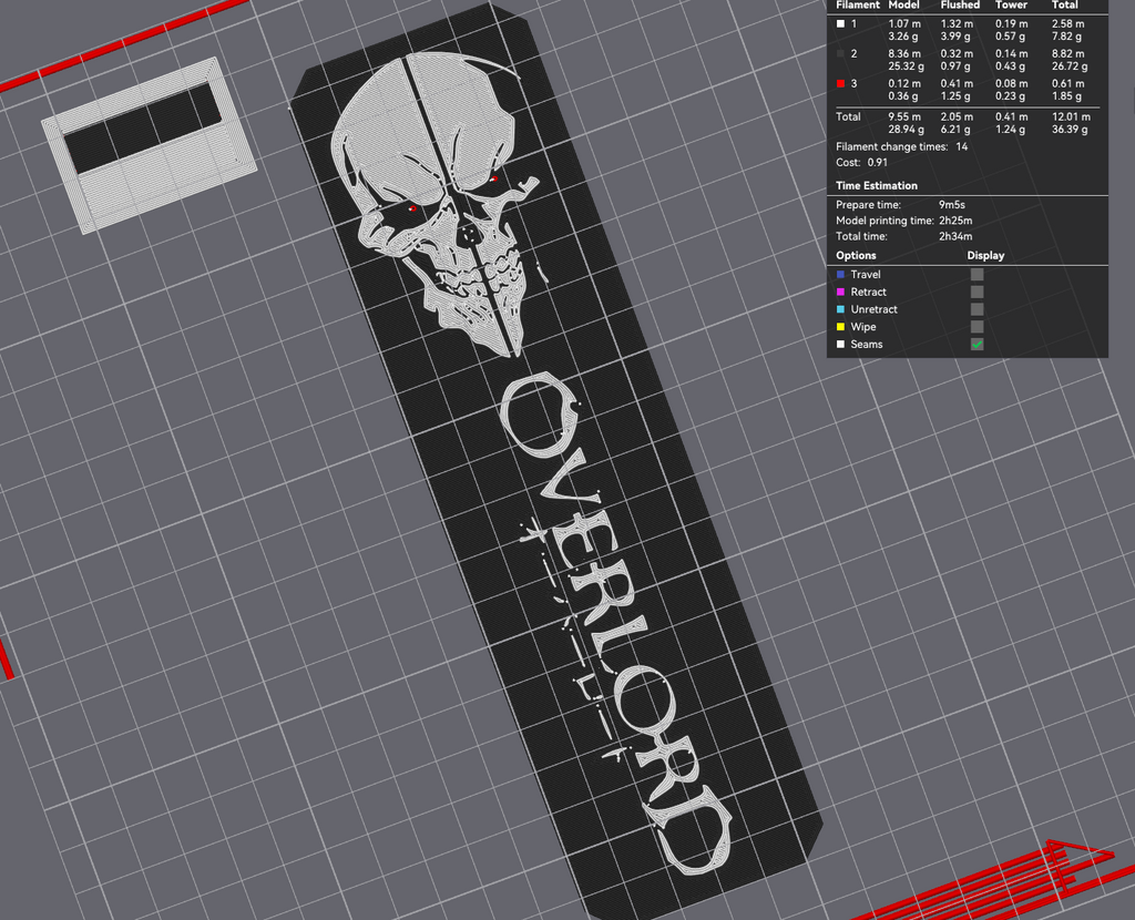 Overlord Bookmark AMS 2-3 Colors
