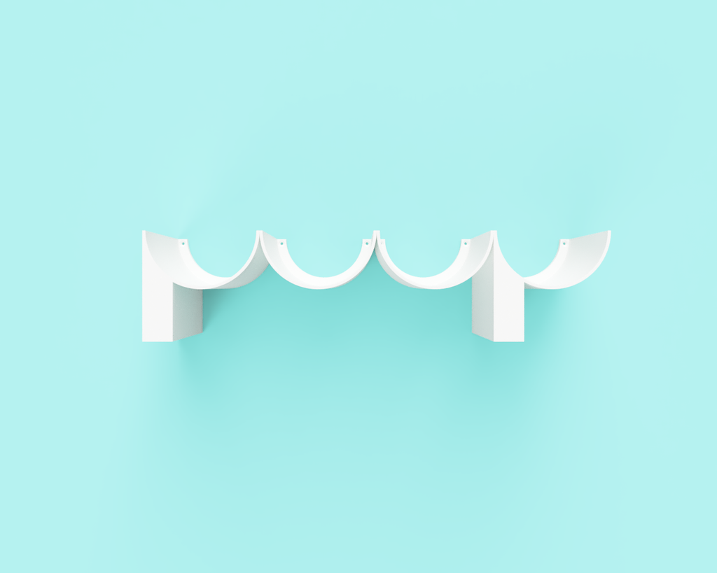 'Poop' toilet roll shelf