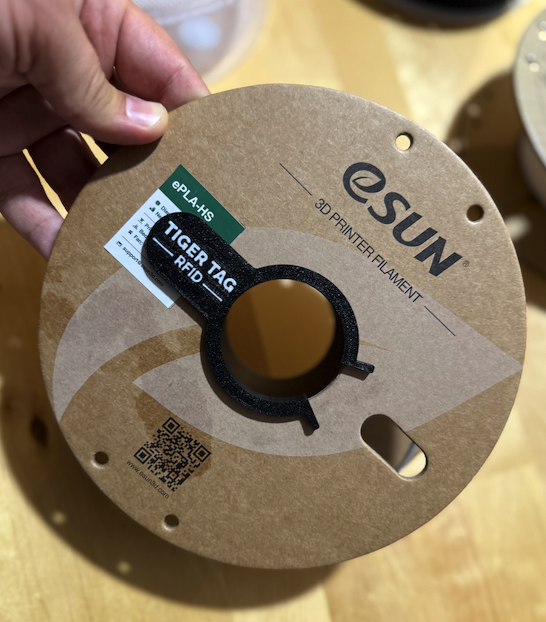 Best Clip RFID TigerTag Universal Filament Spools