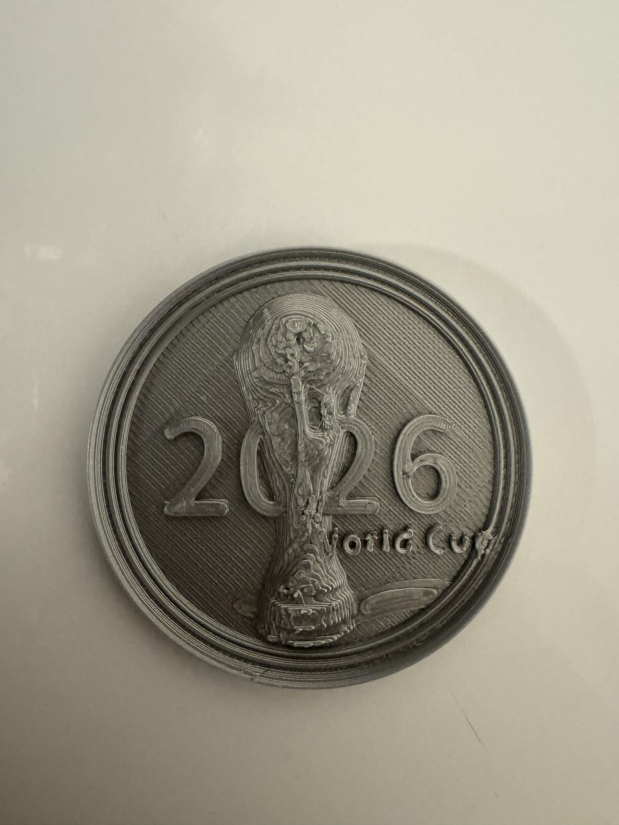 2026 World Cup Commemorative Coin| Easy 3D Print