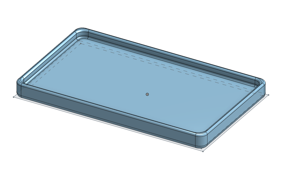 Simple catch-all tray