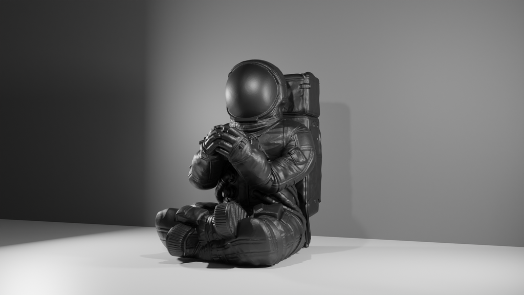 Praying Astronaut
