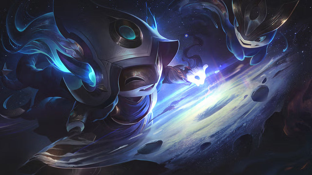 Cosmic Enchantress Lulu inspired LoL Mask