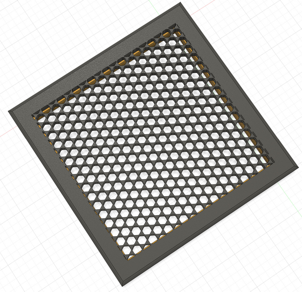Ventilation Grill with optional insect screen