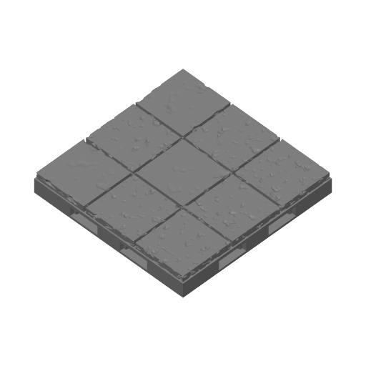 Tile Set | Cut Stone | Openlock 25mm