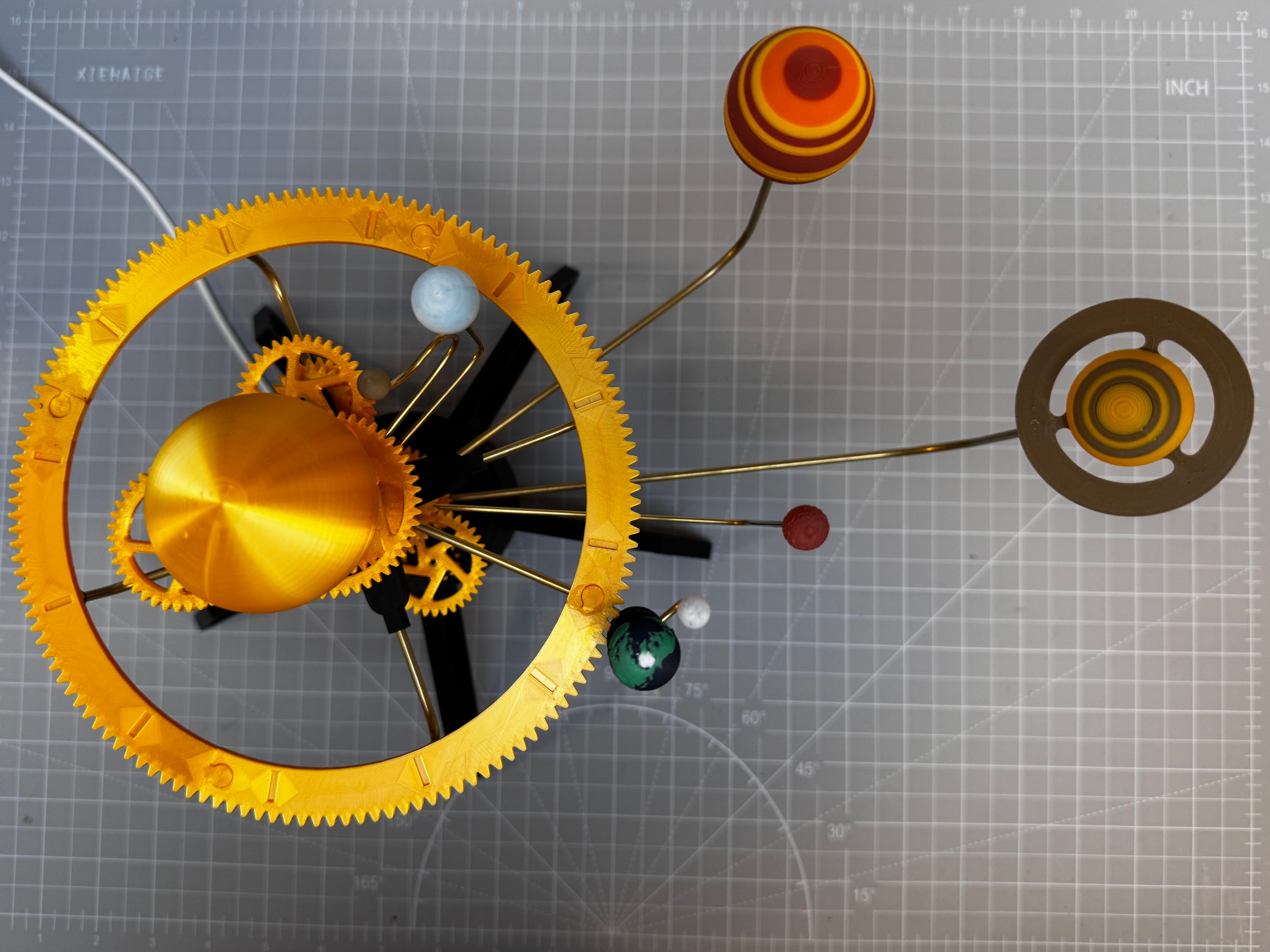 Solar System Model - Orrery (99.9% accuracy)