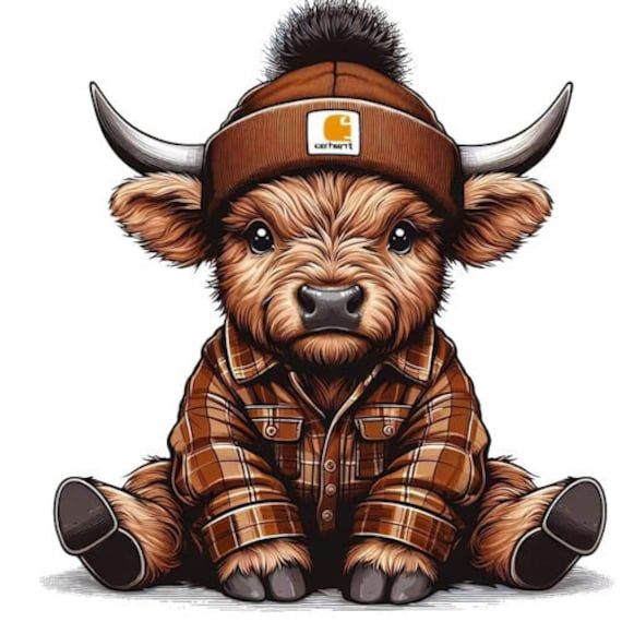 carhartt highland cow 2