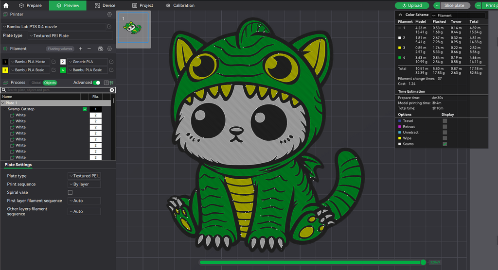 Lagoon Monster Cat (Gill-man aka Creature)