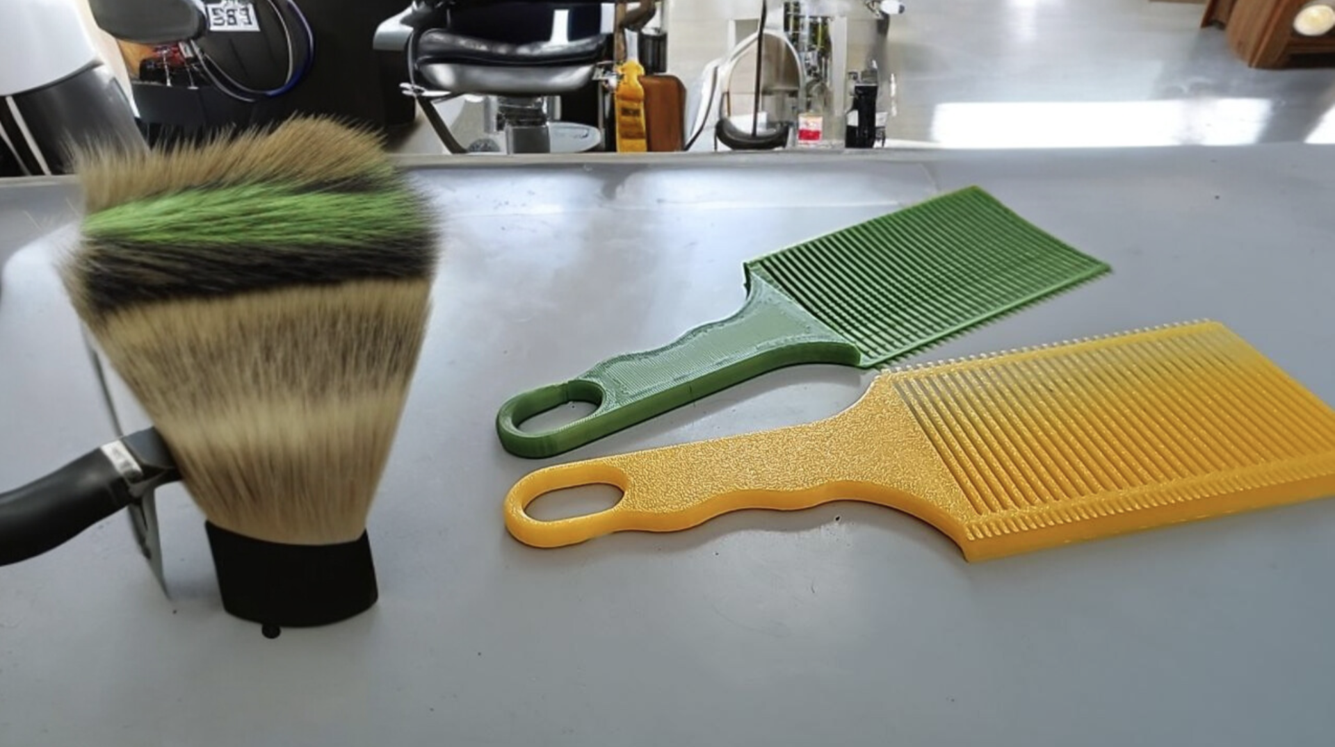 Barber comb 2 Remixed into a shorter tool