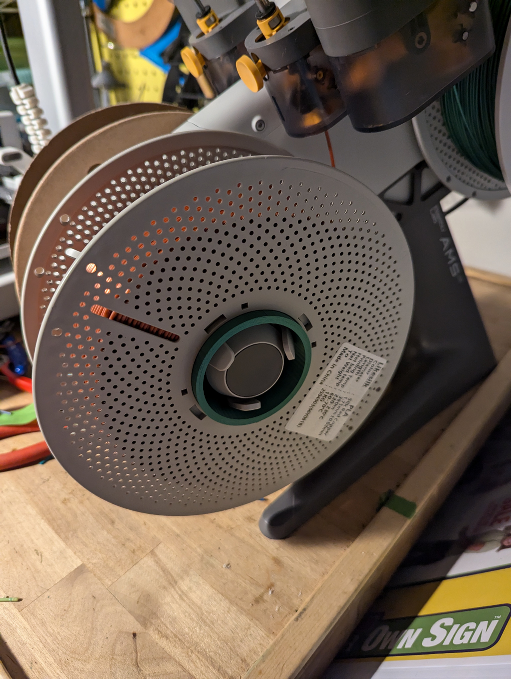 AMS Lite adapter for Likesilk Spools