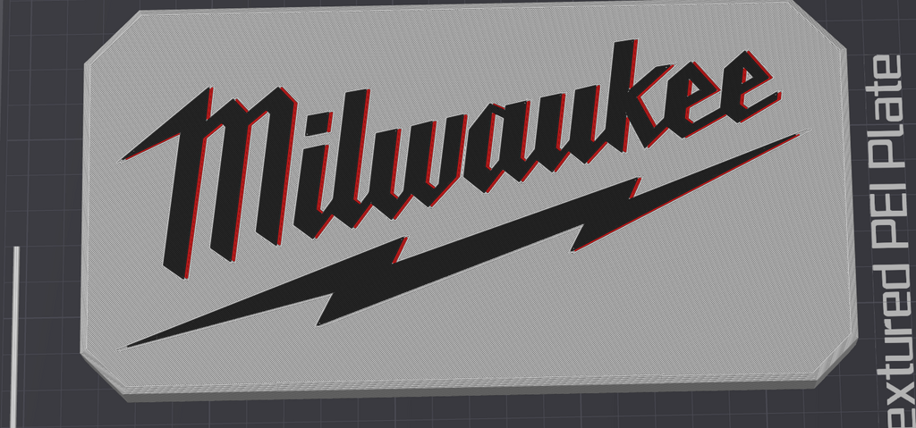 Milwaukee Shadow Logo Slide On Lid Packout Bins