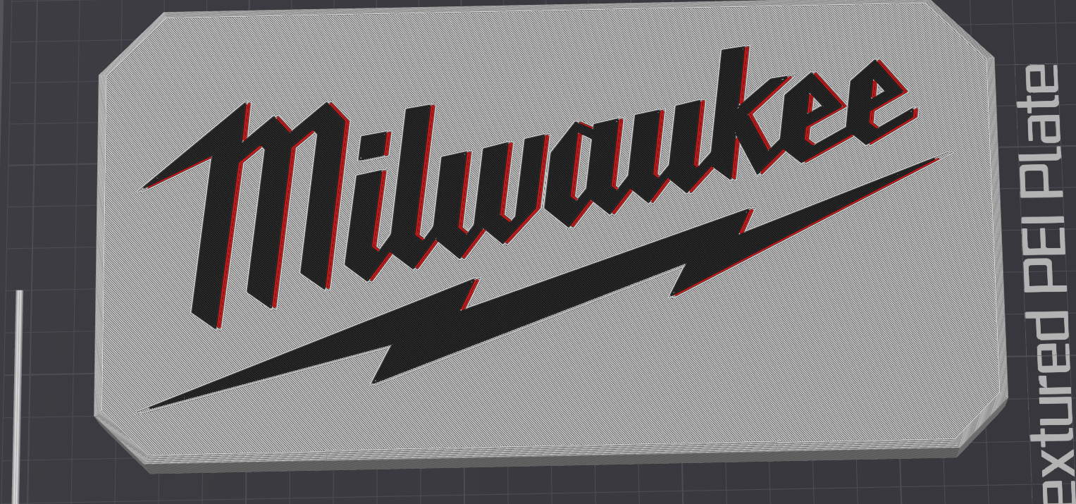 Milwaukee Shadow Logo Slide On Lid Packout Bins