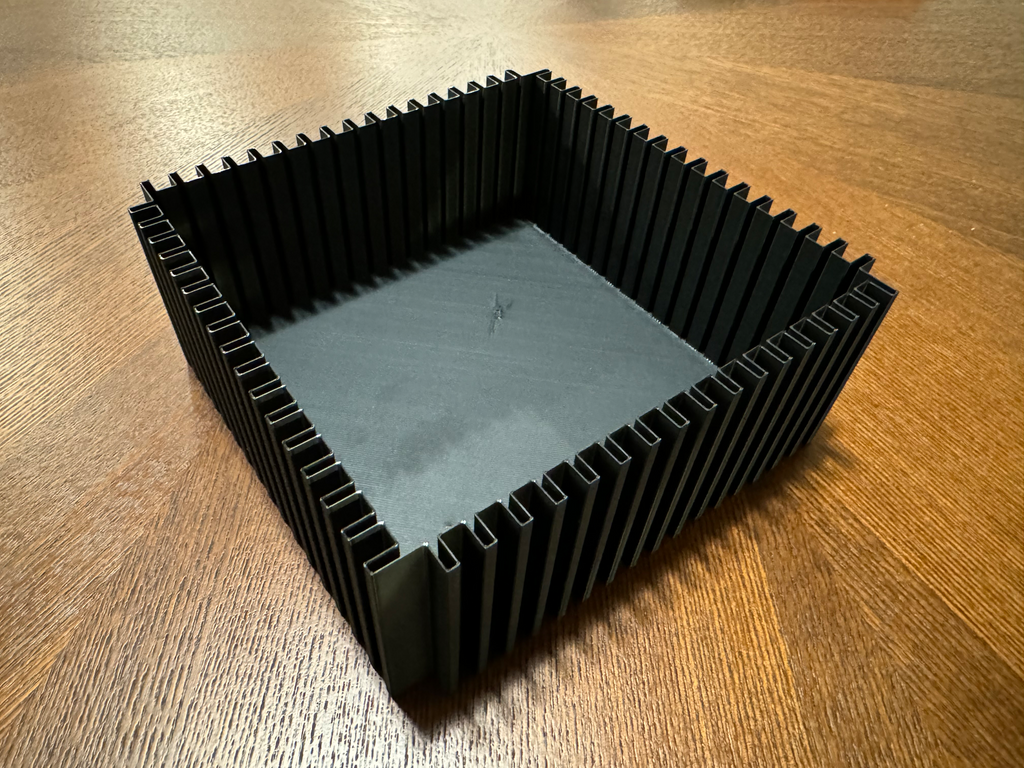 Interlocking Vase Modular Storage Bin for Ikea Alex drawers (1 module x 2 modules x 3 high)