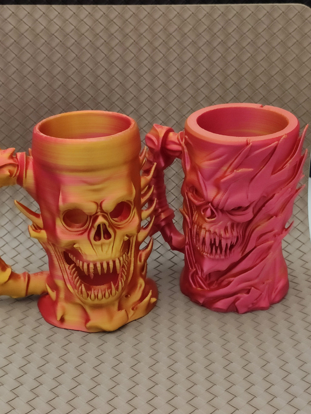 Fire Demon Can Holder / Beer mug (two types)
