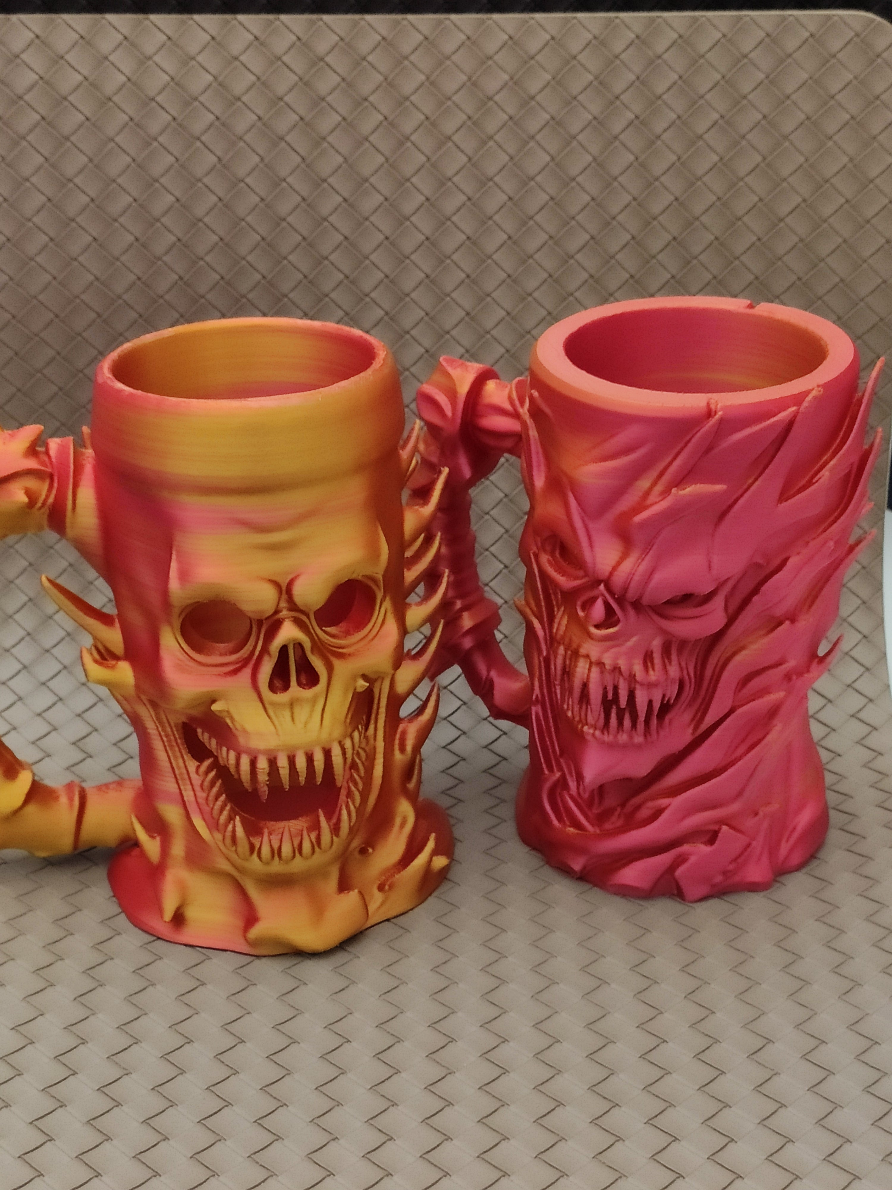Fire Demon Can Holder / Beer mug (two types)