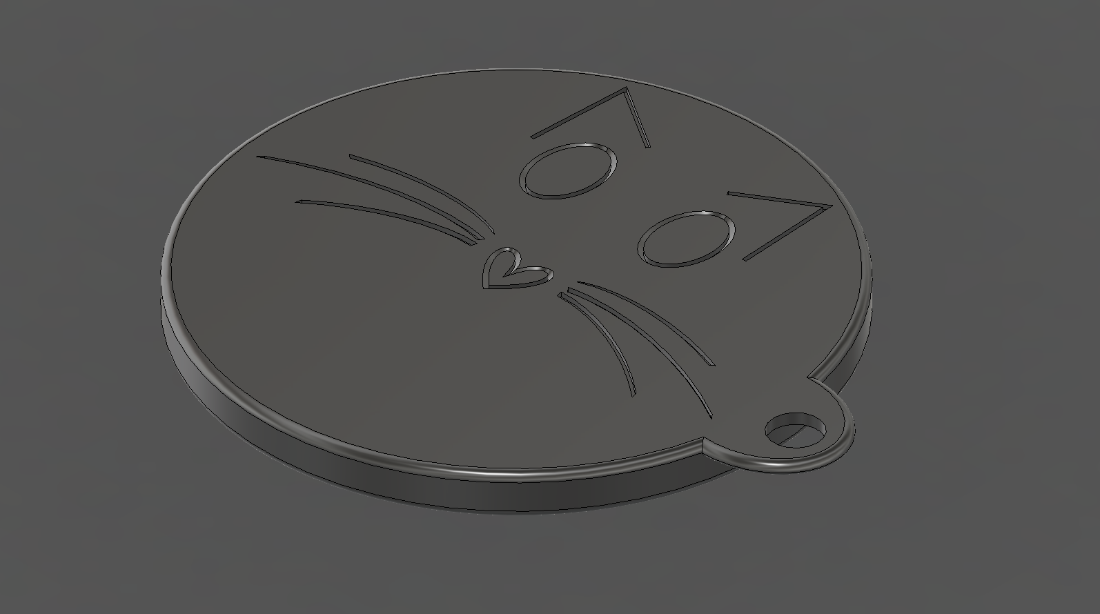 Parametric TPU Lid for Cans (Cat Face)