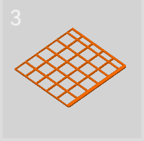 Bisley Cabinet Drawer Gridfinity Base (2 styles)