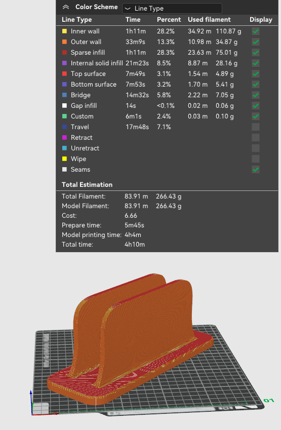 Vertical Laptop Stand (35mm thick)